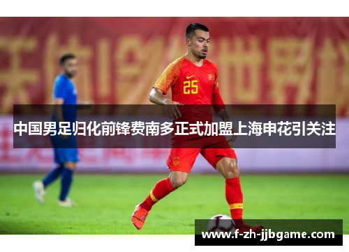 中国男足归化前锋费南多正式加盟上海申花引关注