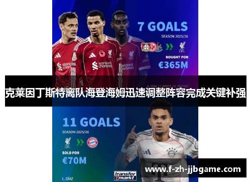 克莱因丁斯特离队海登海姆迅速调整阵容完成关键补强